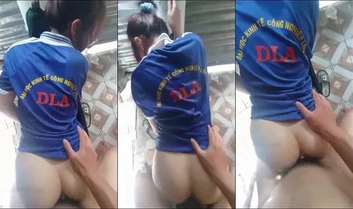 Chịch trong cà phê võng em sinh viên Đại học Kinh tế Công nghiệp Long An DLA